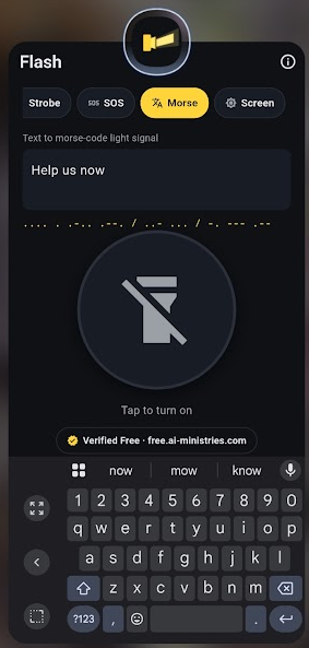 Morse mode